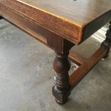 Table de ferme massive en chêne