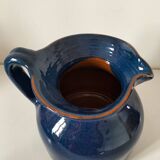 Glazed earthenware pitcher