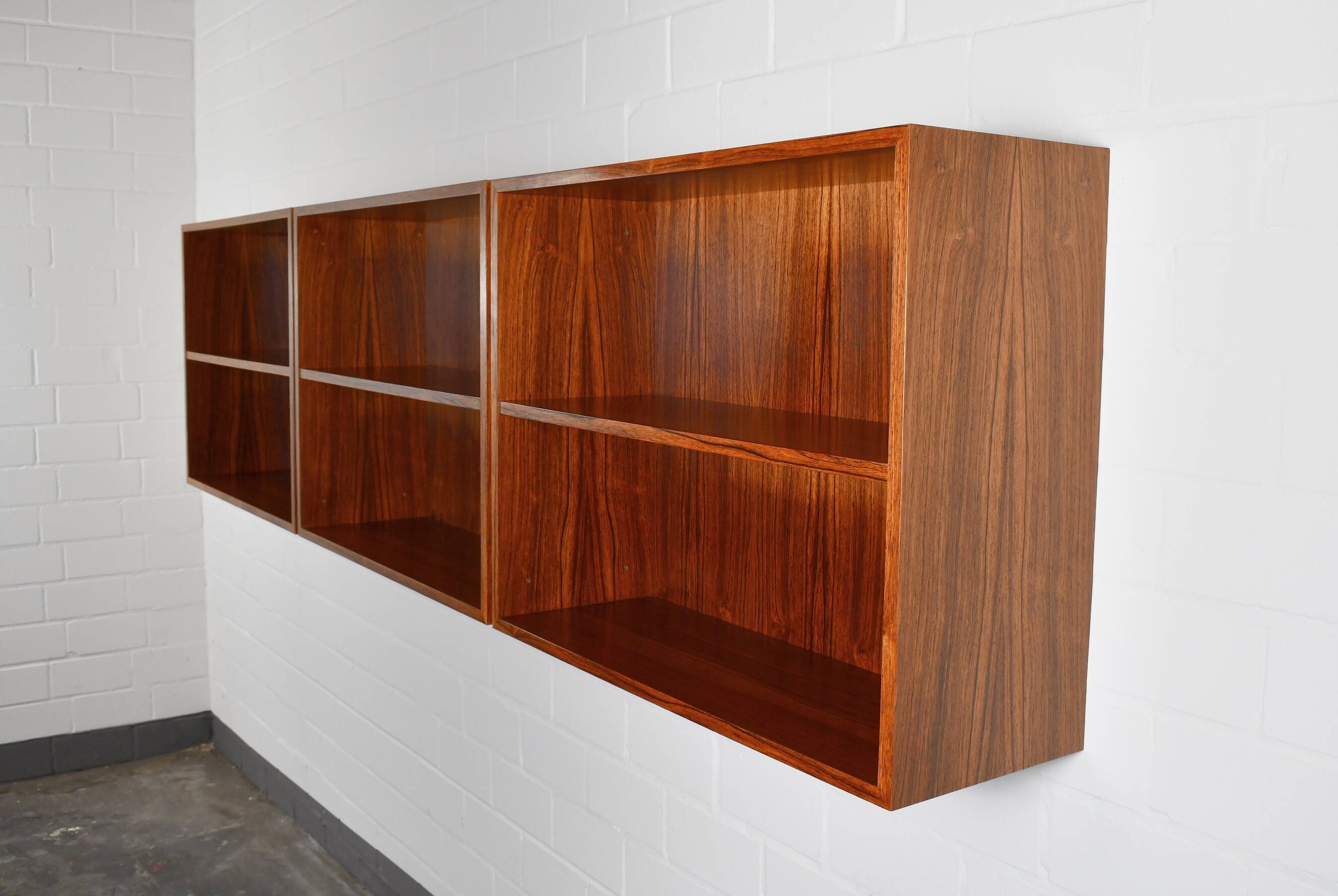 Shelving system by Poul Nørreklit, Denmark. 1960s