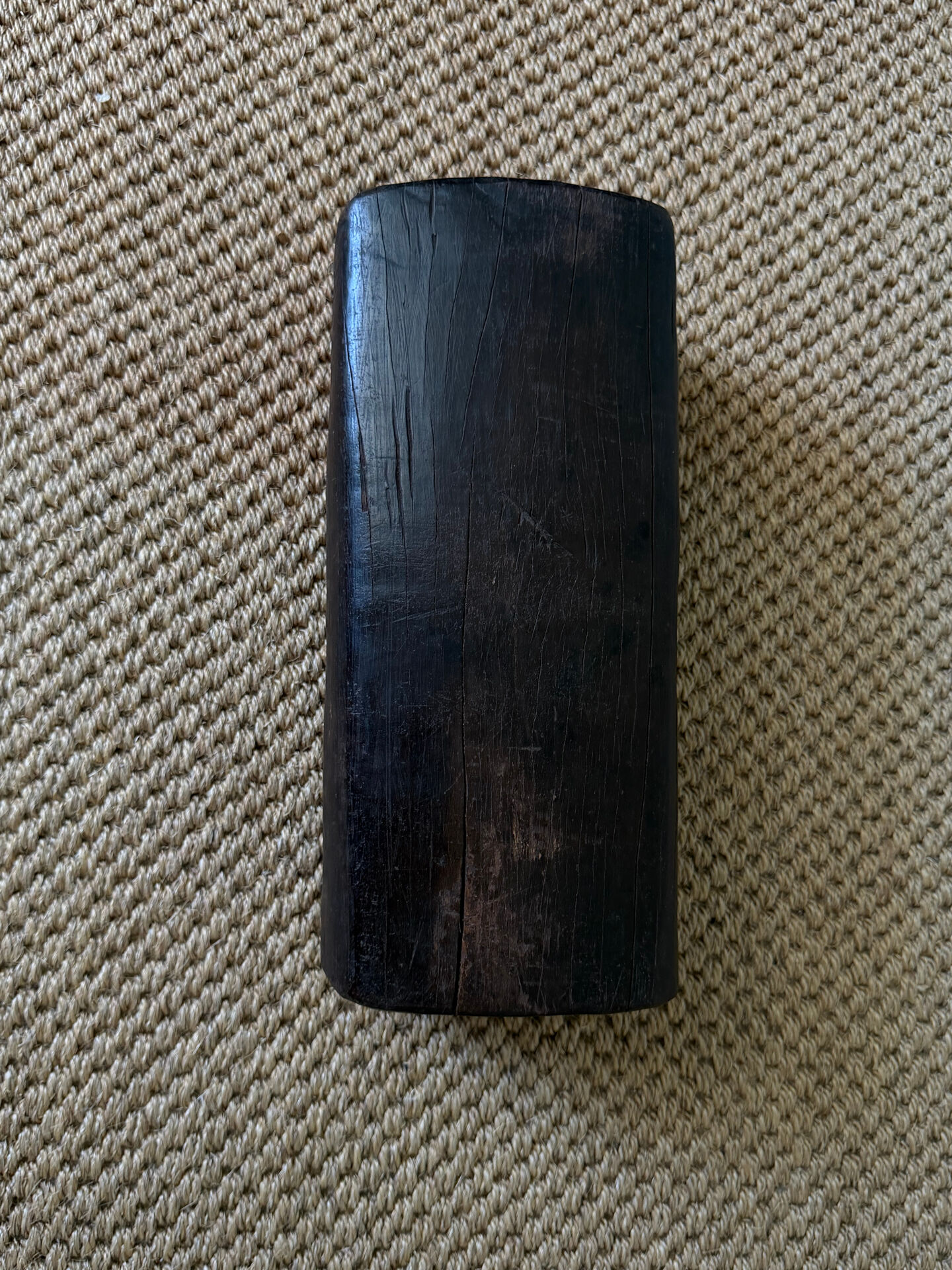 Traditional wooden neck support – Ivory Coast
