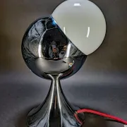 Lampe 60's "Satellite" Chromée – Pièce Unique