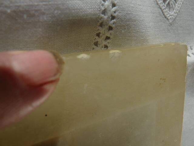 Onyx chessboard and complete wooden chess set.