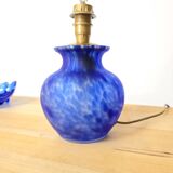 Glass paste lamp base by Annick Naudy