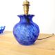 Glass paste lamp base by Annick Naudy