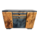 buffet Mado bois poncé et gris anthracite