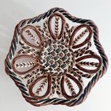 Fase Vallauris faience fruit basket