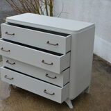 Painted art deco dresser