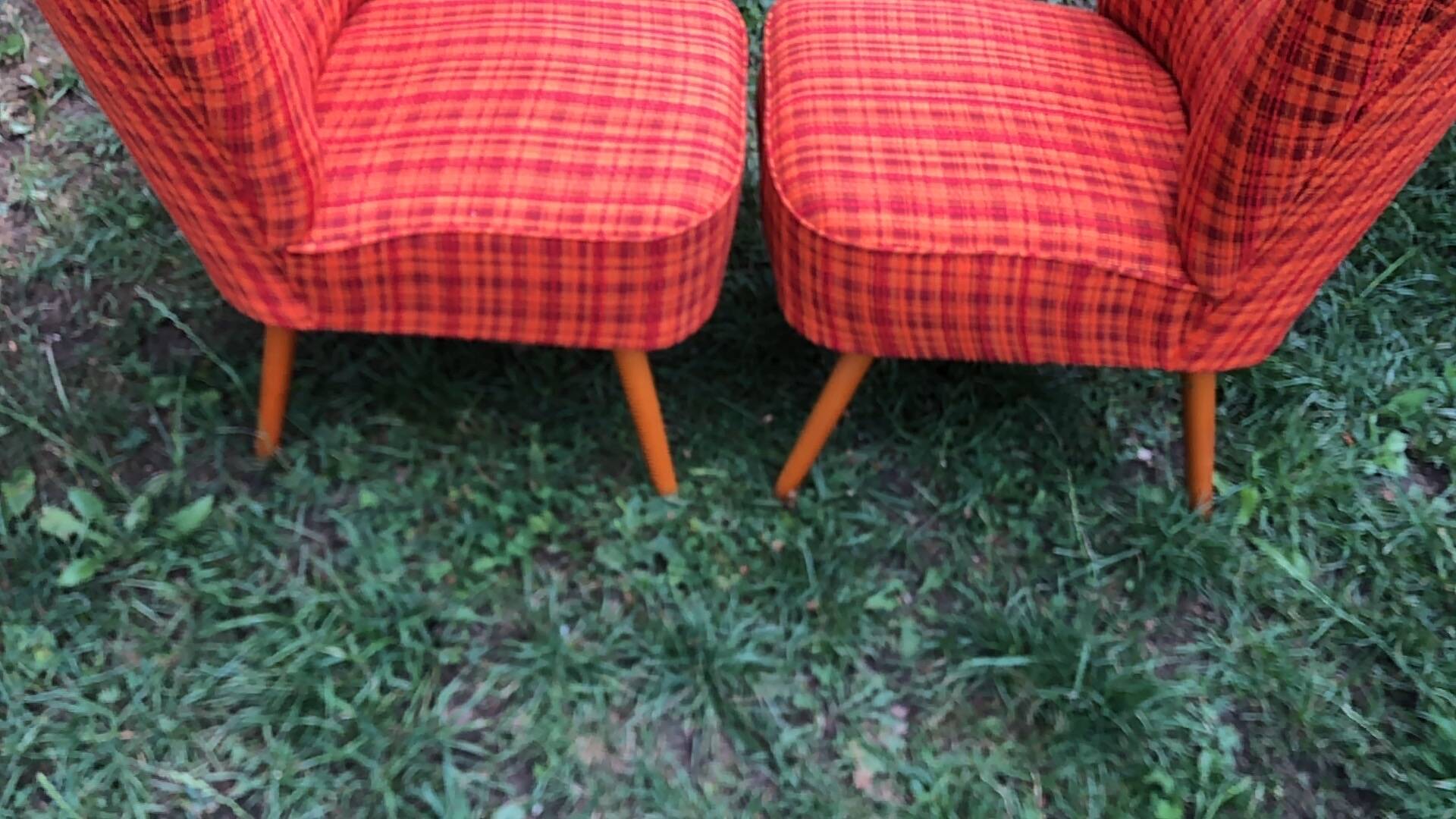 Vintage 60s Cocktail Armchairs