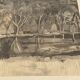 Original landscape drawing Vera Zilzer