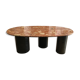 Table basse marbre et métal