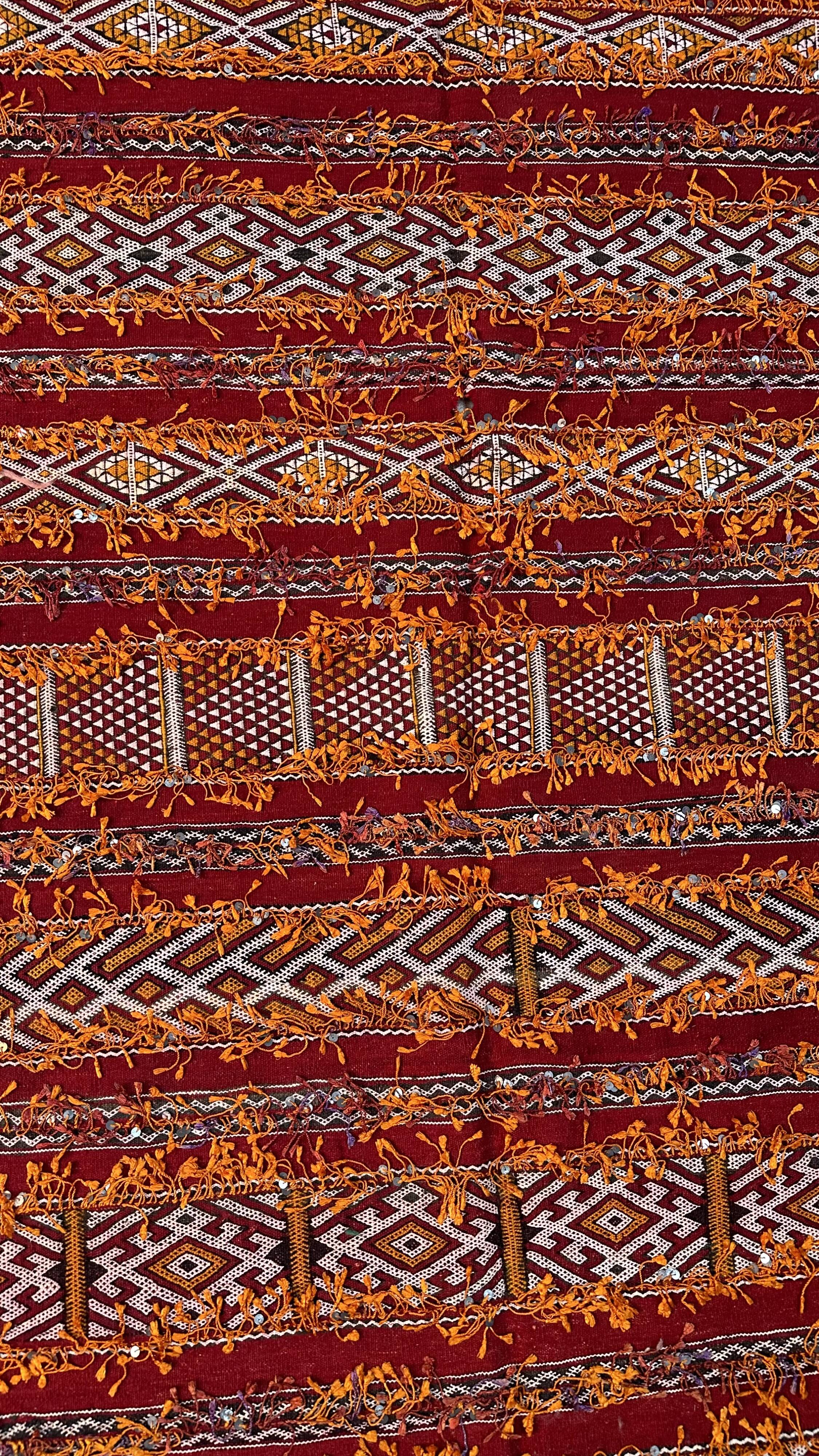 Moroccan Kilim Zemmour Rug - 291 x 163 cm