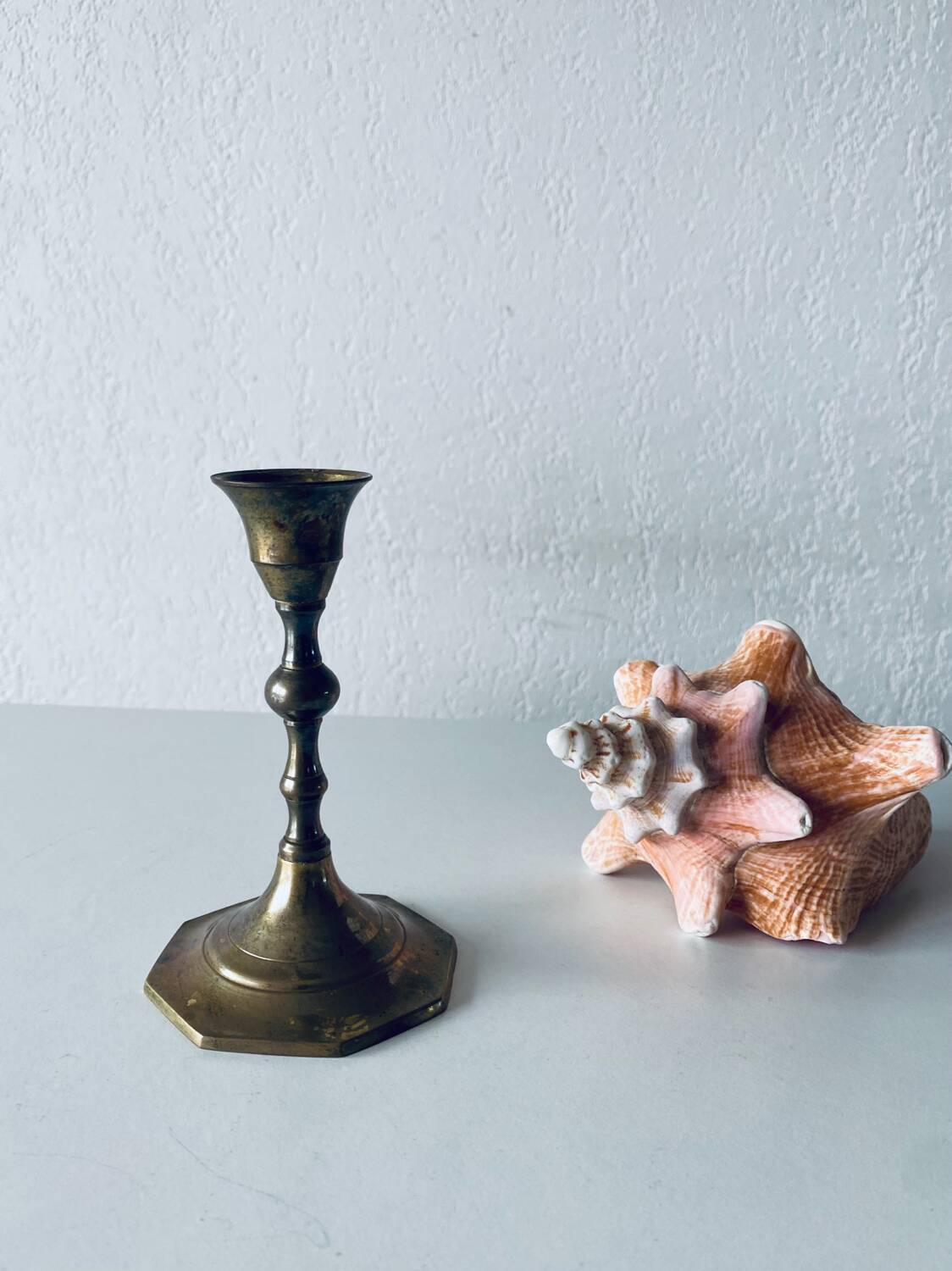 Brass candle holder