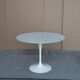 Original Knoll Tulip 107cm round Eero Saarinen Statuarietto matte LIKE NEW!