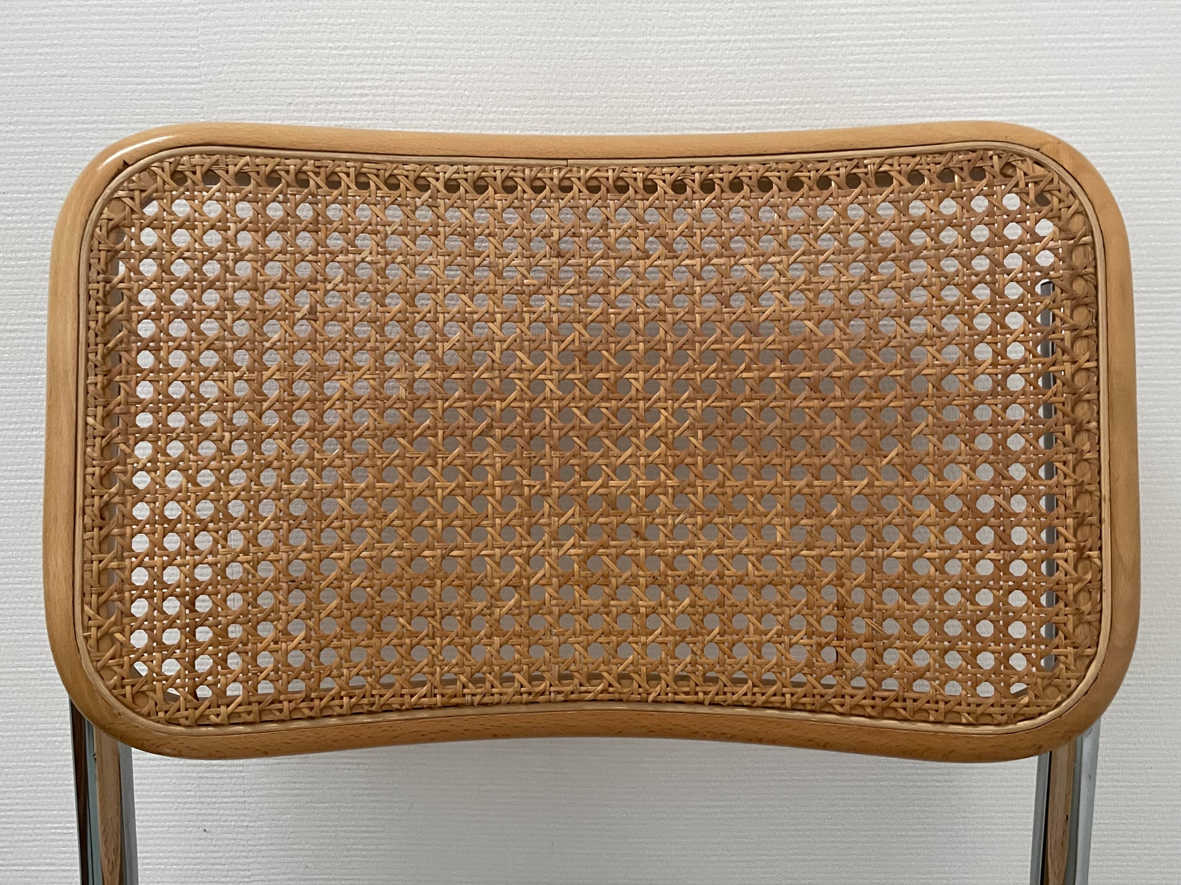 Cesca b32 chair by m. breuer