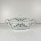 Vegetable dish Villeroy & Boch model "Clover - Klee", blue, 1890-1900
