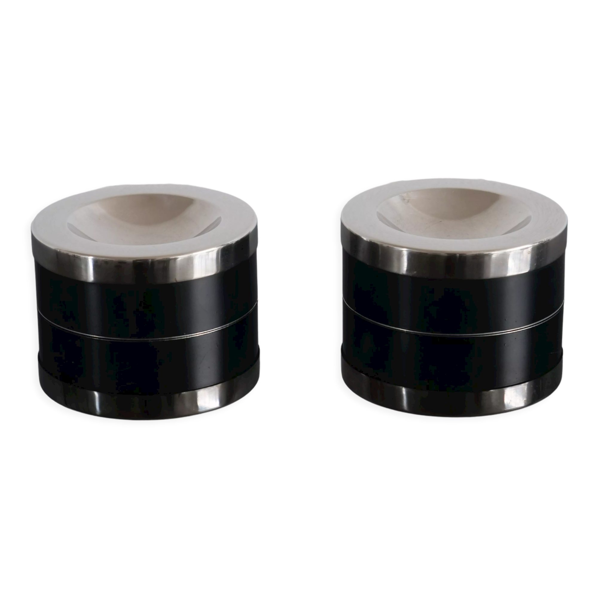 Pair of vacuum pockets design studio set Alberto Prina