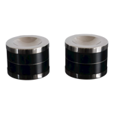 Pair of vacuum pockets design studio set Alberto Prina