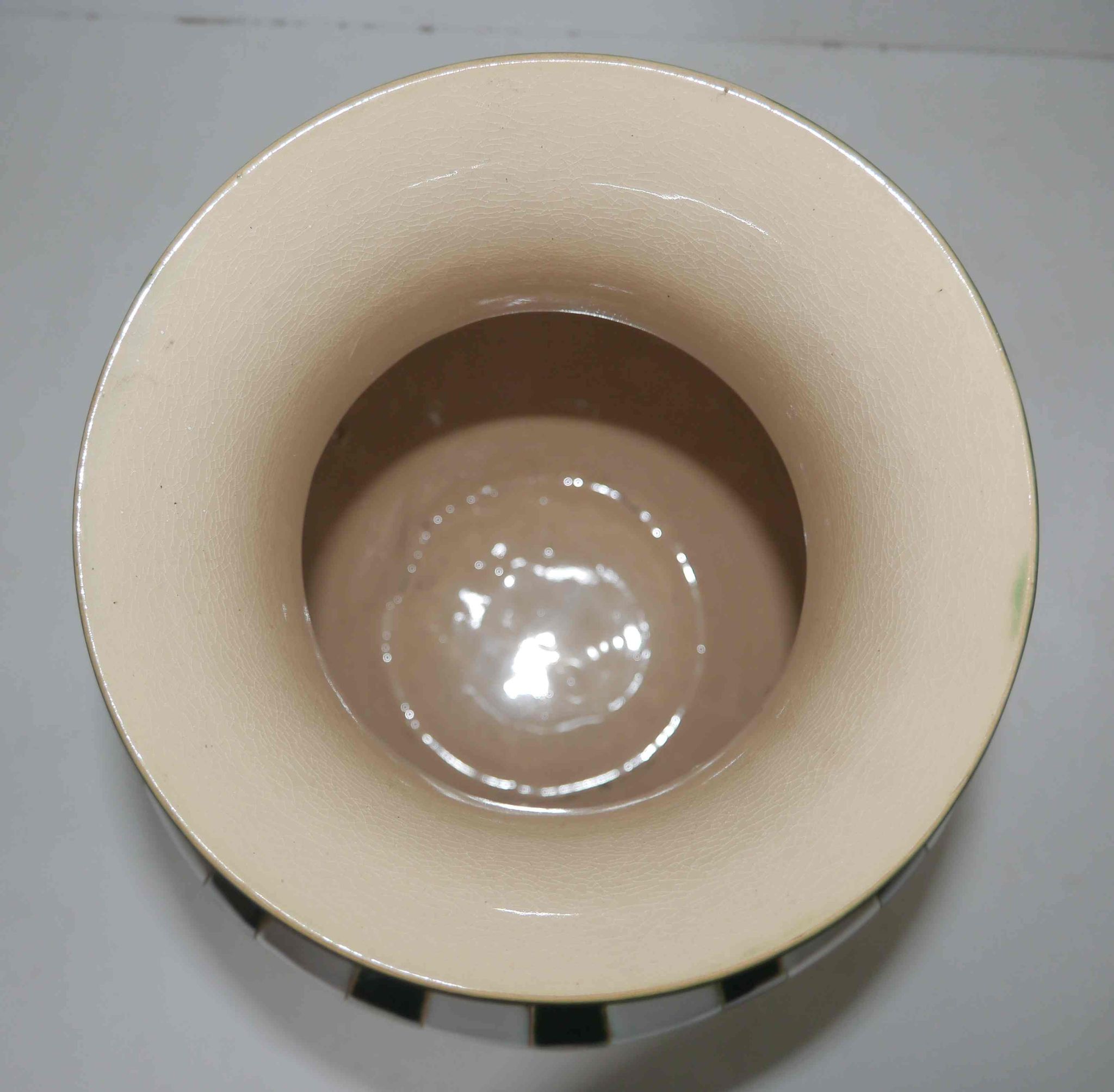 Vase potiche ancienne en céramique 40 cm années 50 signé « PH »