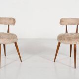 Mid-Century Pair of Scandinavian Cocktail Chairs - 1950s