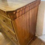Louis Philippe chest of drawers in cherry wood