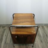 Bauhaus chromed nightstand by Robert Slezak