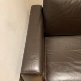 Canape convertible Vibieffe squadroletto 2020 brown leather