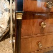 Empire chest of drawers with mirror - Italy, early 19th century (Lucca)