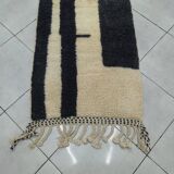 Moroccan runner rug size 75 x 300 cm