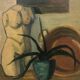 Painting painting XXth workshop sculpture still life