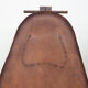 Set of two saddle leather lounge chairs, Brazil, 1960's