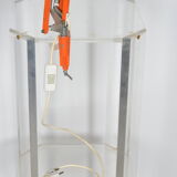 Lampe d'architecte orange