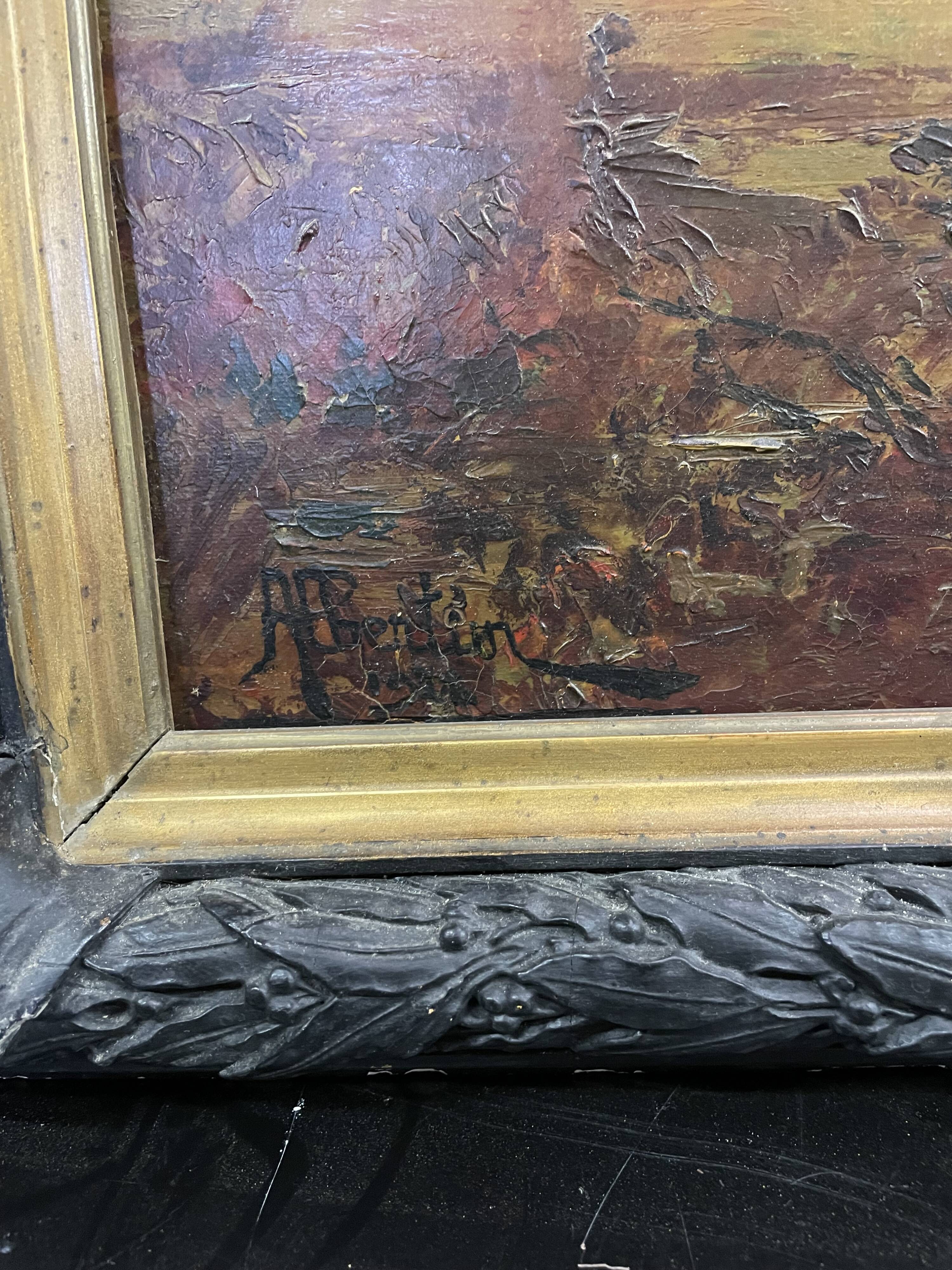 André albertin "the evening clouds"