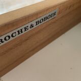 White melamine desk published by Roche&Bobois around 1970.