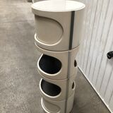 Pair of bedside tables 4 modules 1970