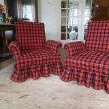 Paire de fauteuil Napoléon III