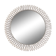 Italian bright / heated sun mirror in brass from the 50s