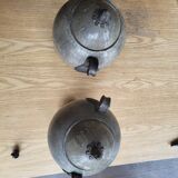 Paire de vases avec couvercle