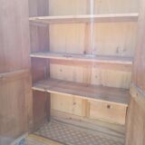 Solid cherry wood wardrobe