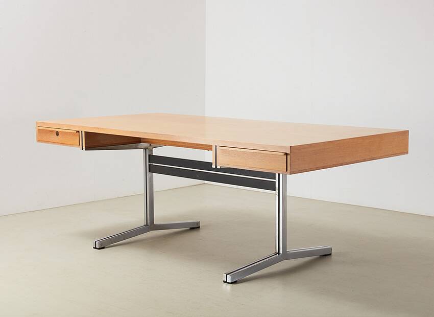 Executive Desk by Theo tempelman for AP Originals Netherlands 1960S