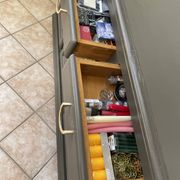 Vintage oak buffet refurbished