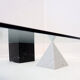 Coffee table "Metafora" by Lella and Massimo Vignelli for Casigliani, 1979
