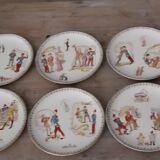 Talking dessert plates, Choisy-le-Roi