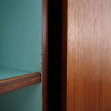Teak wardrobe, Danish design, 1970s, production: Denmark