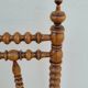 Napoléon III Period Nurse's Chair in Fruitwood