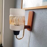 1970s amber glass applied