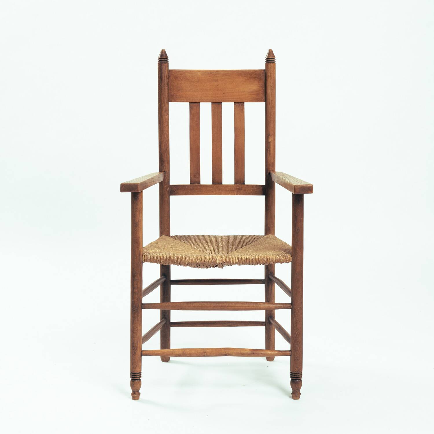 Amsterdam school art deco woven arm chair, 1940s