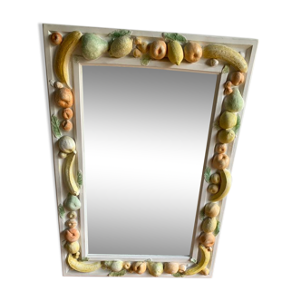 Vintage mirror 80s - 99x69cm