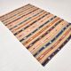 Tapis beige et bleu antique 5x8, 145x230 cm