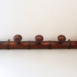 Wooden hook 5 hooks imitation bamboo