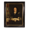 Grand portrait de la veuve du pharmacien de Trente de la seconde moitié du XVIIe siècle